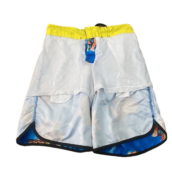 Bioworld Cat Pineapple Drink Swim Trunks - Picture 3 of 8